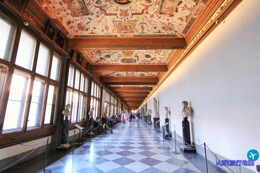 （佛羅倫斯景點）烏菲茲美術館 Uffizi Gallery 文藝復興藝術作品集大成 票價、交通、網路預約門票、開放時間資訊