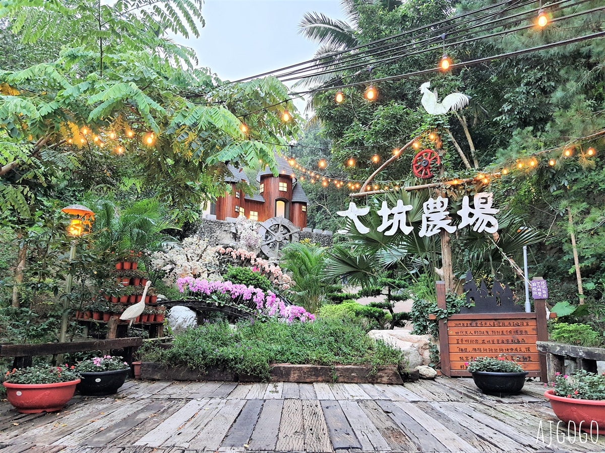 大坑休閒農場住一晚 台南民宿推薦 森林裡的咖啡館、SPA熱水池、兒童戲水區