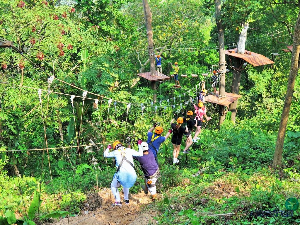 （普吉島遊記）Tarzan adventure phuket 普吉島泰山森林冒險活動 來樹頂飛來飛去吧！