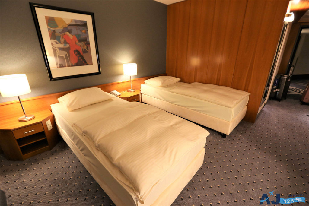 （德國烏姆住宿推薦）烏爾姆瑪麗飯店 Maritim Hotel Ulm 雙床房、交通、停車場分享