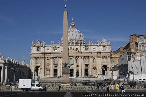 羅馬假期DAY2-1：聖彼得廣場>聖彼得大教堂