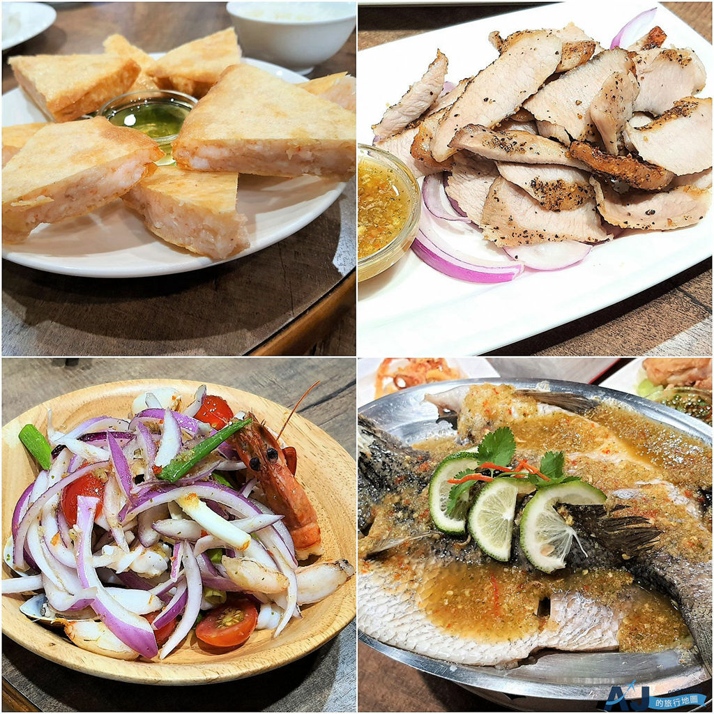 東港美食：泰禾春 泰式餐廳 香辣皮蛋、月亮蝦餅、酸辣雞肉湯好吃 菜單、停車場分享