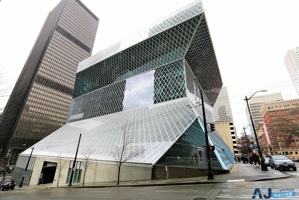 西雅圖中央圖書館 Seattle Central Library 解構主義代表建築 開放時間、交通分享