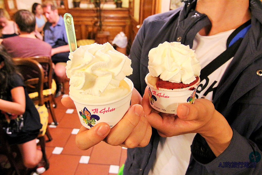 （佛羅倫斯美食）佛羅倫斯3間冰淇淋店推薦 Venchi、Vivoli、GROM & All’Antico Vinaio 人氣排隊帕尼尼三明治