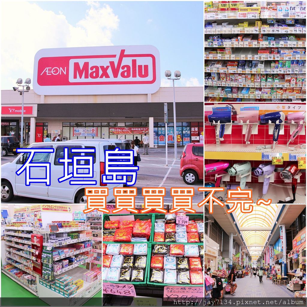 （石垣島購物）公設市場、MaxValu、藥妝店、EDION電器行 Panasonic吹風機、Dyson吸塵器採購指南